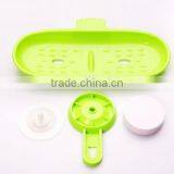 Vacuum Suction Cup Kitchen and Bathroom Plastic Shelf/holder/soap Frame thumbnail-4