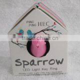 Bird's Nest Key Ring With Whistle Hang on the Wall thumbnail-2