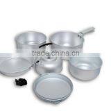 Anodized Camping Cookware Set For 4-5 Person