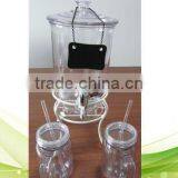 Hot Selling Transparent Beverage Dispenser Set thumbnail-1