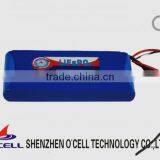 12V 3Ah 4S2P Lithium Ion Lifepo4 Battery Pack For Surveillance Cameras, Infrared Detectors thumbnail-1