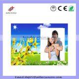 High Quality Sun Flower Printed Decoration Mirror Glass Frame 4"x6" thumbnail-4