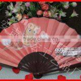 Chinese Fabric Folding Fan for Advertising thumbnail-2