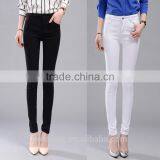 Fashion Wholesale Young Sex Girls Ladies Seamless Jean Leggings Women High Waist Jenas Pencil Pants thumbnail-1