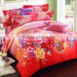 100% Polyester Digital Printed Flower Bedding Sheet/sleeping Bags/ Duvet Cover thumbnail-5