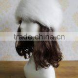 Wholesale Womenhat Winter Lei Feng Cap Snow Cap Russia Faux Fur Hat for Woman thumbnail-2