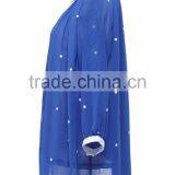 2015 Fashion Polyester Doule Layer Long Sleeves Direct Manufacturer High Quality Design of Office Blouses thumbnail-2