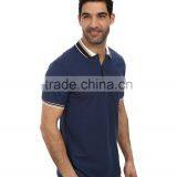 2015 Latest Custom Short Sleeve Mens Fancy Pique Camisetas Polo, Ribbing Camisetas Polo thumbnail-4