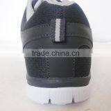 Wholesale Mesh and PU Upper Material Black Men Sport Shoes thumbnail-5