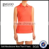 MGOO OEM Supplier Cheap Dri Fit Polo Shirts Wholesale Fitness Orange Sports Polo Shirts