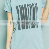 New Fancy Design Printing T-shirt With Stripe Pattern thumbnail-1