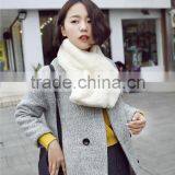 2016 New High Quality Cute Faux Rabbit Fur Collar Ring Pure Colors Faux Rabbit Fur Ladies Scarf Women Winter Warm Circle Scarves thumbnail-3