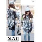 Summer Korean Style Plus Size Loose Round Neck Short Sleeve Casual Tiger Printing 3D t Shirt Wholesale thumbnail-6