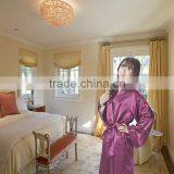 High Quality New Style Satin Lingerie Sexy Night Robe thumbnail-1