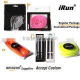 Plain 6mm Flat Trainers Sports Sneakers Tubular Plain Shoeslaces for Adidas Boost - Retail Package - Amazon Supplier thumbnail-6