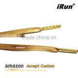 White Faux Sheepskin PU Leather Shoestrings - Super AAA+ Quality Basketball Shoes Laces for Casual Sports Sneakers Size thumbnail-3