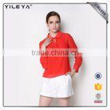 2017 Office Uniform Designs for Women Blouse,Chinese Blouse 2017 Women Elegant Fashion Designs thumbnail-1
