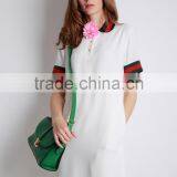 Unique Bulk Girls Students Longline Fancy Polo Shirt Dress Shirt thumbnail-1