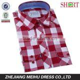 Latest New Fashion Design Big Checked Men Dress Shirt thumbnail-1