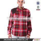 2016 New Design Men's Tartan Pattern Material Flannel Shirt thumbnail-1