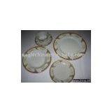 20pcs Dinner Set,round Porcelain Dinner Set,ceramic Dinner Set,dinnerware,porcelain Ware,tableware thumbnail-1