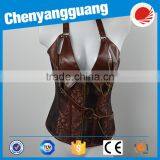 CYG-New Design Hot Selling M Steampunk Corset Bronze Dress thumbnail-1