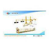 Customized Movable Safety Window Cleaning Platform , ZLP500 1.5KW 6.3KN Swing Stage