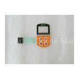 LED PET / PC Tactile Push Button Membrane Switch Keypad With Embossed Keys
