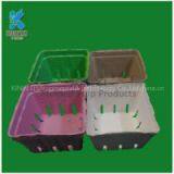 Colorufl Paper Pulp Mold Fresh Fruit Basket, Eco-friendly