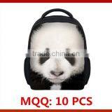 Animal Panda Face 3d Backpack For Kids/3D Printed Fashionable Backpack/3D Printing Trendy Cool Custom Backpacks thumbnail-1