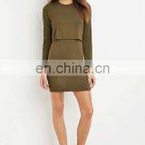 Cheap Price Women Long Sleeve Sexy Tight Mini Layered Dress thumbnail-5