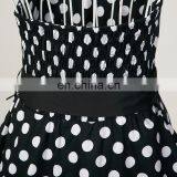 Online Clothing Stores Wholesale Manufacturer uk Designer Polka Dot Plus Size Dresses thumbnail-2