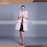 Hot-Selling Fox Fur Vest Dyed Real Plus Size Fur Vest Gilet and Fur Coat thumbnail-3