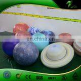 Attractive Lighting Inflatable Nine Planets / Inflatable LED Planet Balloons For Hanging