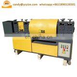 Rust Steel Tube Straightening Machine , Steel Pipe Straightening Derusting and Painting Machine thumbnail-3