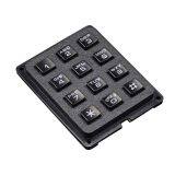 3x4 Safe Key and Natural Silicone Electroconductive Rubber Keypad thumbnail-5
