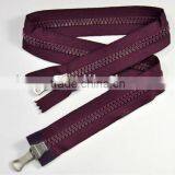 Wholesales No.8 Plastic Zipper With Two Sliders thumbnail-1