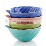 NEW ARRIVAL!!!Ceramic Fruit Bowl White Ceramic Heart Shaped Bowl Ceramic Soup Bowl With Handle thumbnail-5