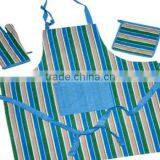 Finest Quality Kitchen Apron Glove Set