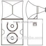 Trade Assurance, Dual 18 Inch Passive Cinema Loudspeaker, Professioal Speaker thumbnail-2