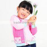 Autumn Cardigan Gilrs Cotton Sweater Computer Knitting Cardigan thumbnail-2