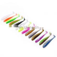 Amazon Hot 65mm/1.8g Wobblers Mandarin Fish Killer Two-Color Paddle Tail With Salt And Fishy Lure Soft Artificial Bait thumbnail-4