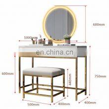 Wholesale Modern Women LED Makeup Dressing Table Set For Bedroom Furniture