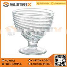 Hot Selling Fruit Transparent Glass Bowl Set With Stand thumbnail-3