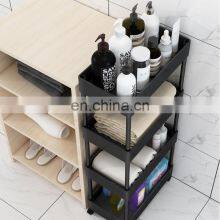 2022 Hot Sale 4 Tiers Bathroom Kitchen Living Room Organizer Storage Rack thumbnail-5