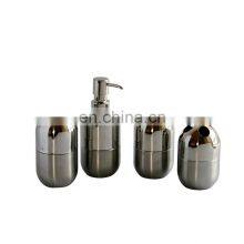 Набор из 5 предметов ванных принадлежностей. Серия ванных принадлежностей из нержавеющей стали с зеркальным покрытием thumbnail-2