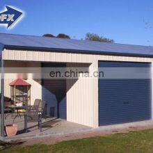 China ISO & CE certificated low cost portable steel frame prefabricated car garage building