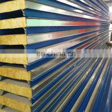 eps ,rock wool wall sandwich panel in easy build prefab steel aluminum structure warehouse and office building