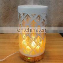 Customized 3D Atomized Simulation Flame Light Glass Aroma Essential Oil Cool Mist Spray Creative Humidifier Flame Diffuser thumbnail-2