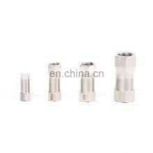 New Design SNS CV Series Nickel-Plated Brass Check Valve Screw Thread One Way Non Return Valve thumbnail-4